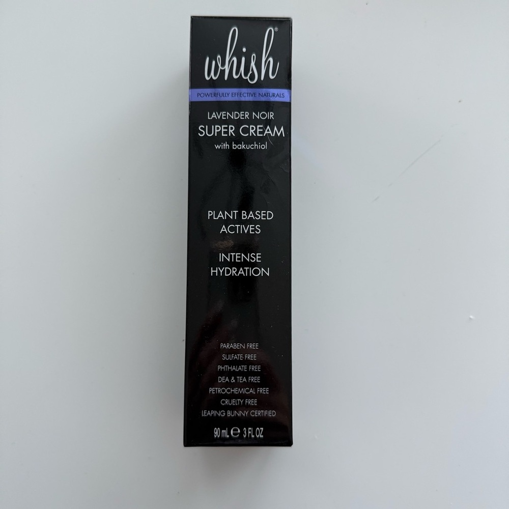 Whish Lavender Noir Hydrating Cream 3fl oz